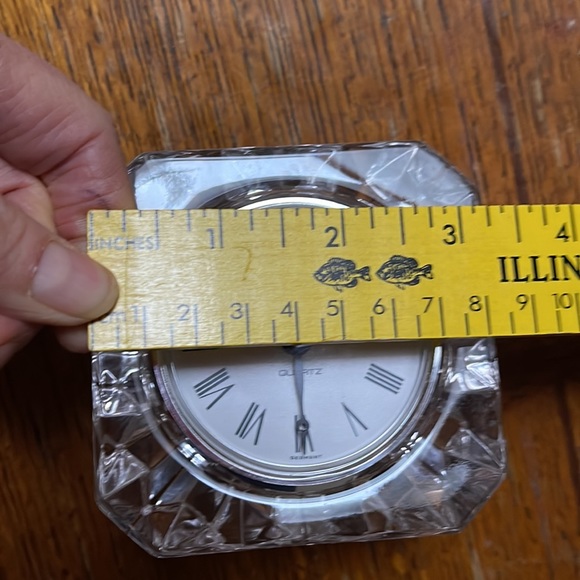Mikasa Accents Mikasa Crystal Clock Poshmark